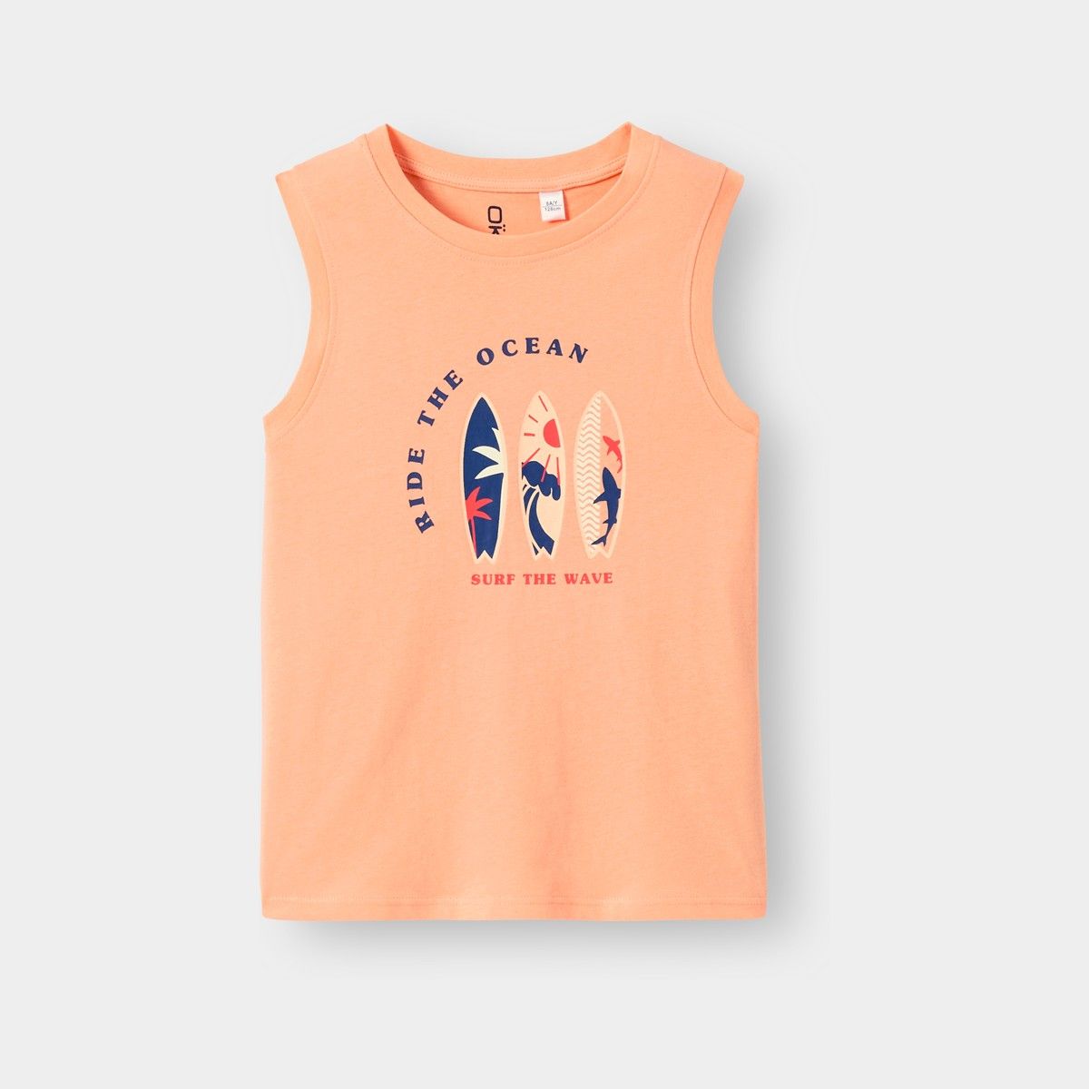 Áo tank top in họa tiết ván lướt sóng cho bé trai